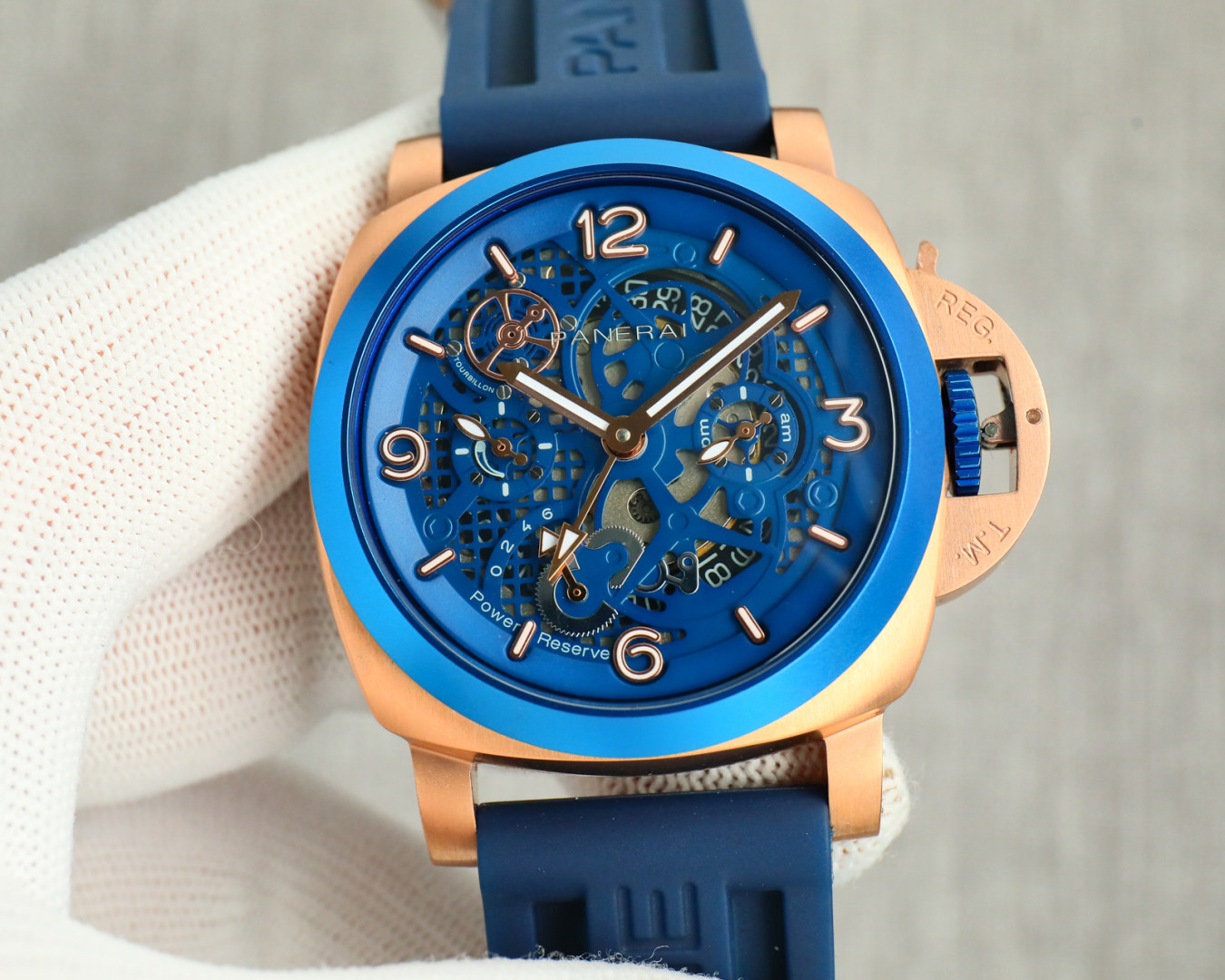 Uni-president 620
Panerai SUBMERSIBLE BGM-Tech ? - 47mm Submersible collection ???LM8 metal-glass watch ?? with original imported automatic mechanical movement ?? crafted from Panerai 's new BGM-Tech ? material, which offers exceptional toughness and scra