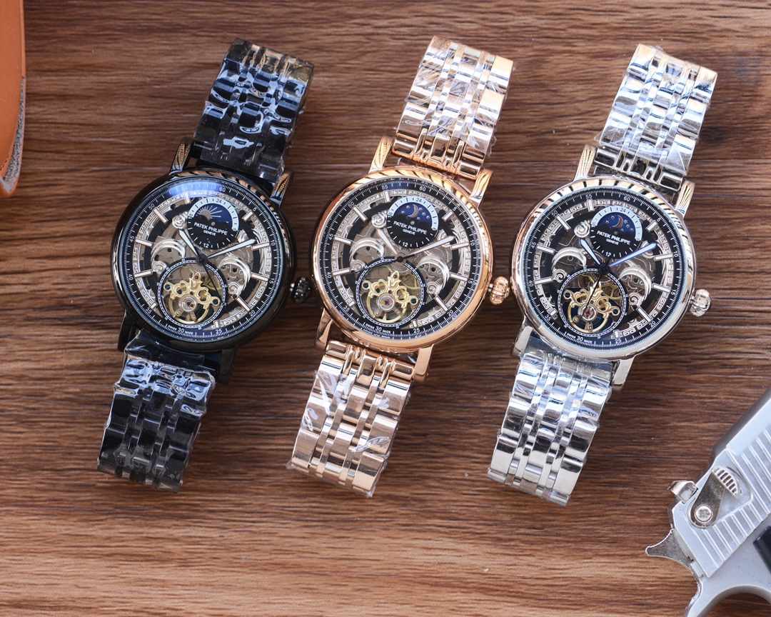 500
[Latest] : Patek Philippe ?? Best designs ?? Exclusive releases ??
?? Type ?? : Fine men's watch
[Strap] : 316 stainless steel strap
?? Movement ?? : Automatic mechanical movement
[Mirror] : Mineral-reinforced glass (higher clarity)
Elegance, vastness