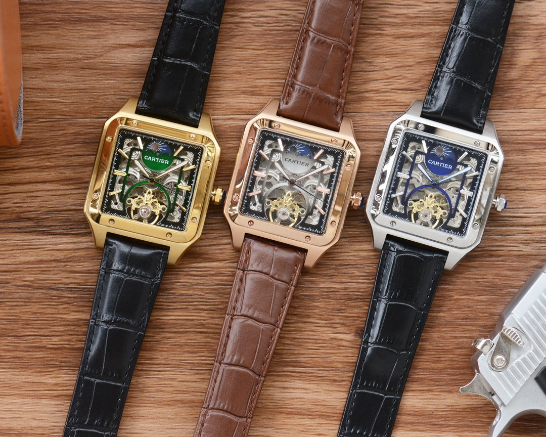500
Square NEW PRODUCTS HIT the market with a bang ????
[Latest] : Cartier ?? multi-functional design ??
?? Type ?? : Fine men's watch
[Strap] : Genuine cowhide strap
?? Movement ?? : High-end automatic mechanical movement
?? Mirror ?? : Mineral-reinforce