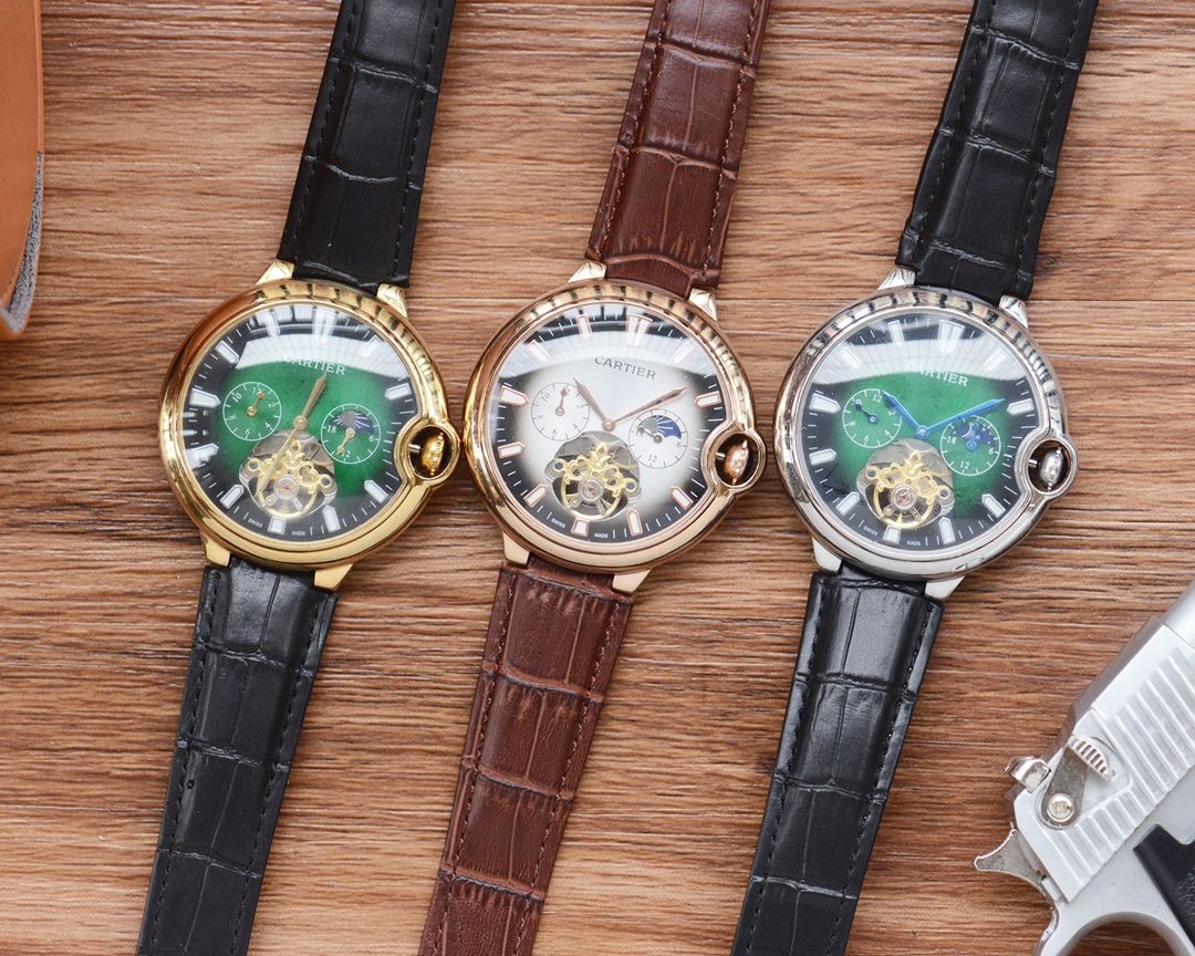 500
Men LOVE MultiFUNCTION WATCH ??
[Latest] : Cartier ?? best designs ?? Exclusive launch ??
?? Type ?? : Fine men's watch
[Strap] : Genuine cowhide strap
?? Movement ?? : Automatic mechanical movement
[Mirror] : Mineral-reinforced glass (higher clarity)