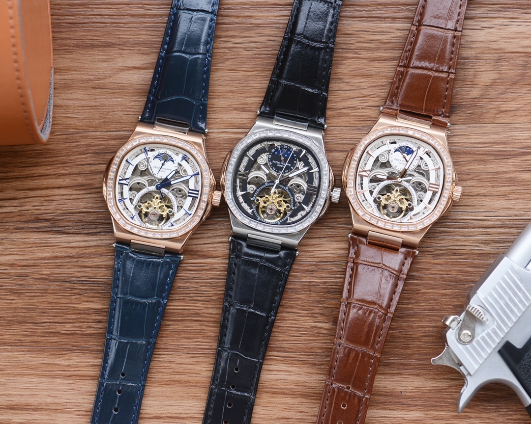 Diamond case 600
Men LOVE Skeletonized watch ??
[Latest] : Patek Philippe ?? best design ?? Exclusive launch ??
?? Type ?? : Fine men's watch
[Strap] : Genuine cowhide strap
?? Movement ?? : High-end automatic mechanical movement
?? Mirror ?? : Mineral-re
