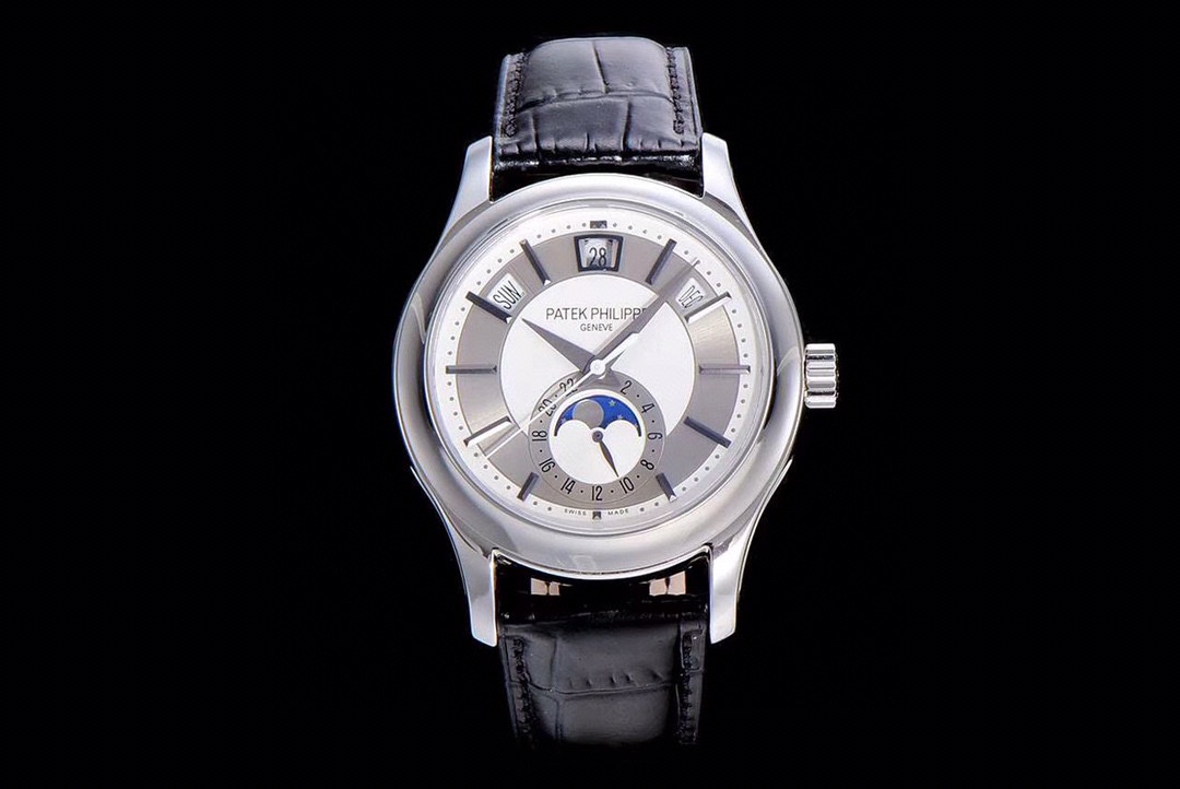 The latest "V2" upgrade version
Top edition of Patek Philippe PP 5205G-013 Complex Function Series
V2 Major Breakthrough
1: Replace the Caliber 324 S QALU24H/206 automatic movement with the same balance wheel direction as the original.
2. Refine the main 