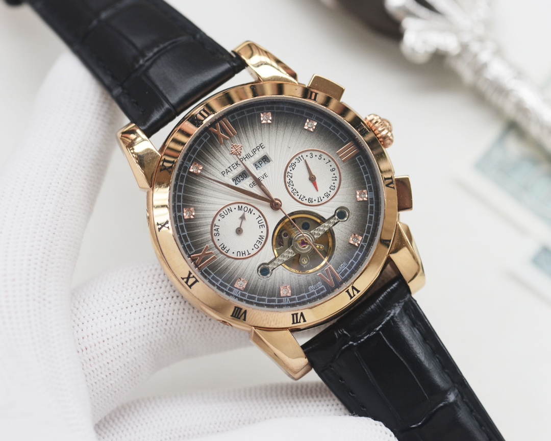 Exclusive: 530
Brand: PATEK PHILIPPE -PATEK PHILIPPE????
Type: Men 's watch ????
Case: Top 316 stainless steel L
Strap: Imported calfskin strap
Movement: Fully automatic imported mechanical movement ?
? Mirror: mineral scratch-resistant mirror glass
Size: