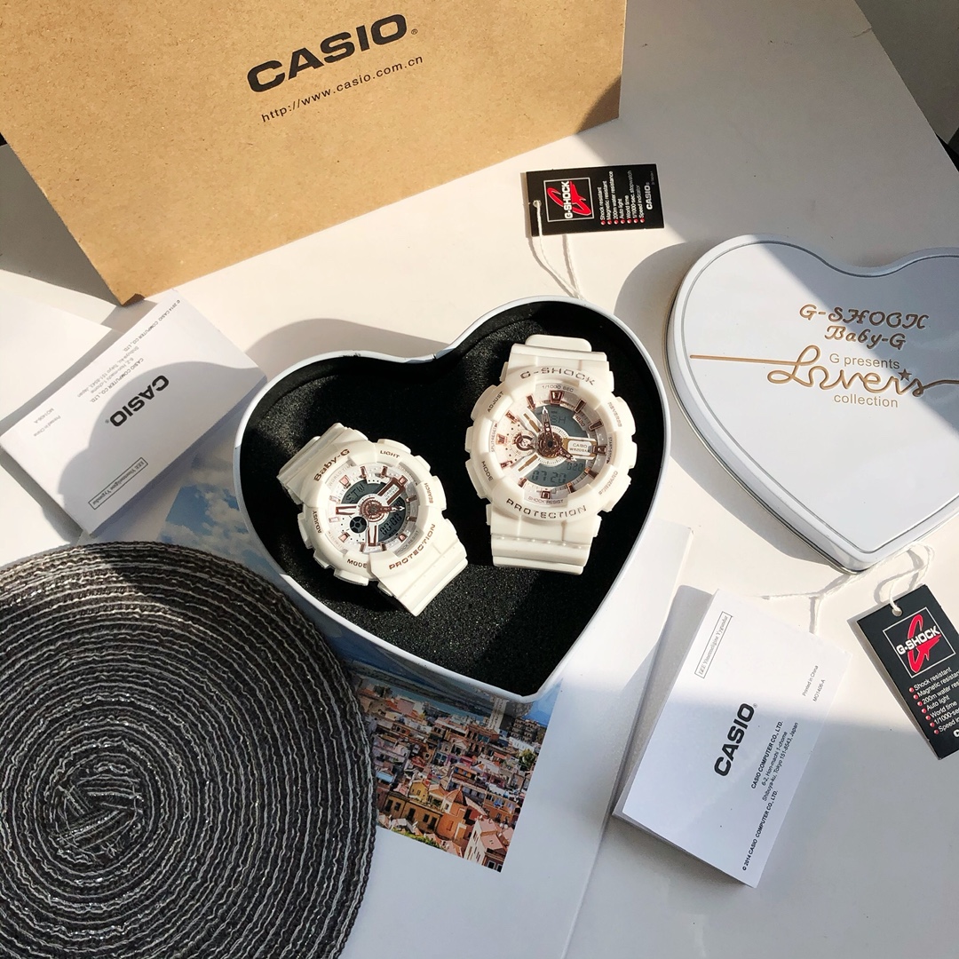??520?? Couple watch, Casio GA-110 dial diameter 53mm large, 32mm small, watch on Xiaohongshu has gone viral #G-shock, turning heads off the charts!