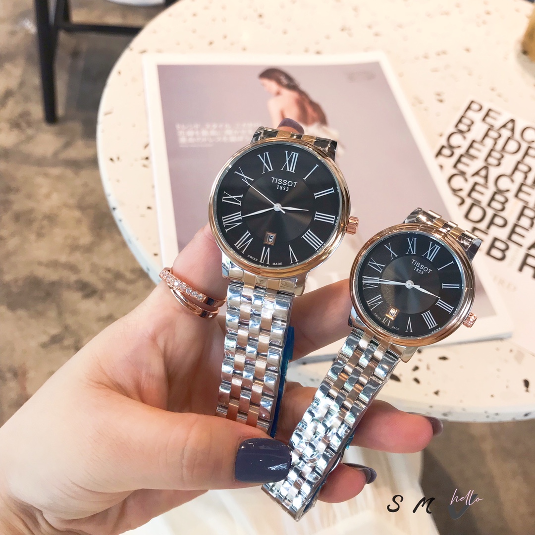 520 Valentine 's Day gift first choice pair of watches ????85, check for real shot details. ?? TISSOT? New Carson Me collection couple watches, endorsed by Liu Yifei and Huang Xiaoming. ?? Tissot means being true to yourself at all times. Every identity i