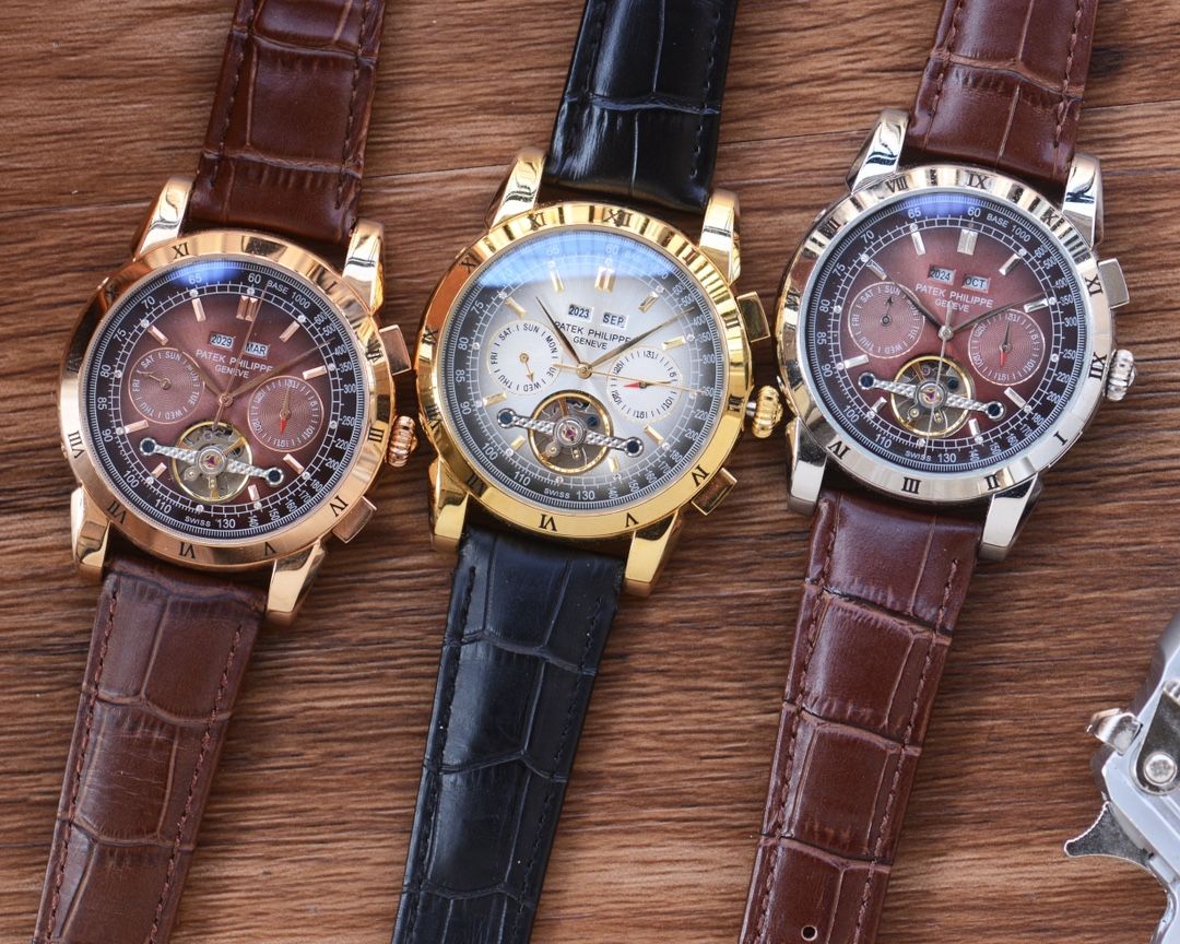 530
Men LOVE MultiFUNCTION WATCH ??
[Latest] : Cartier ?? best designs ?? Exclusive launch ??
?? Type ?? : Fine men's watch
[Strap] : Genuine cowhide strap
?? Movement ?? : Automatic mechanical movement
[Mirror] : Mineral-reinforced glass (higher clarity)