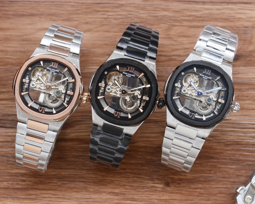 530
Men LOVE Skeletonized watch ??
[Latest] : Patek Philippe ?? best design ?? Exclusive launch ??
?? Type ?? : Fine men's watch
[Strap] : 316 stainless steel strap
?? Movement ?? : Automatic mechanical movement
[Mirror] : Mineral-reinforced glass (higher