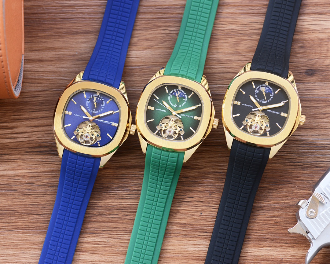 540 Kim Baekdong
Men LOVE Flywheel WATCH ??
[Latest] : Patek Philippe ?? best design ?? Exclusive launch ??
?? Type ?? : Fine men's watch
[Strap] : Rubber strap
?? Movement ?? : High-end automatic mechanical movement
?? Mirror ?? : Mineral-reinforced glas