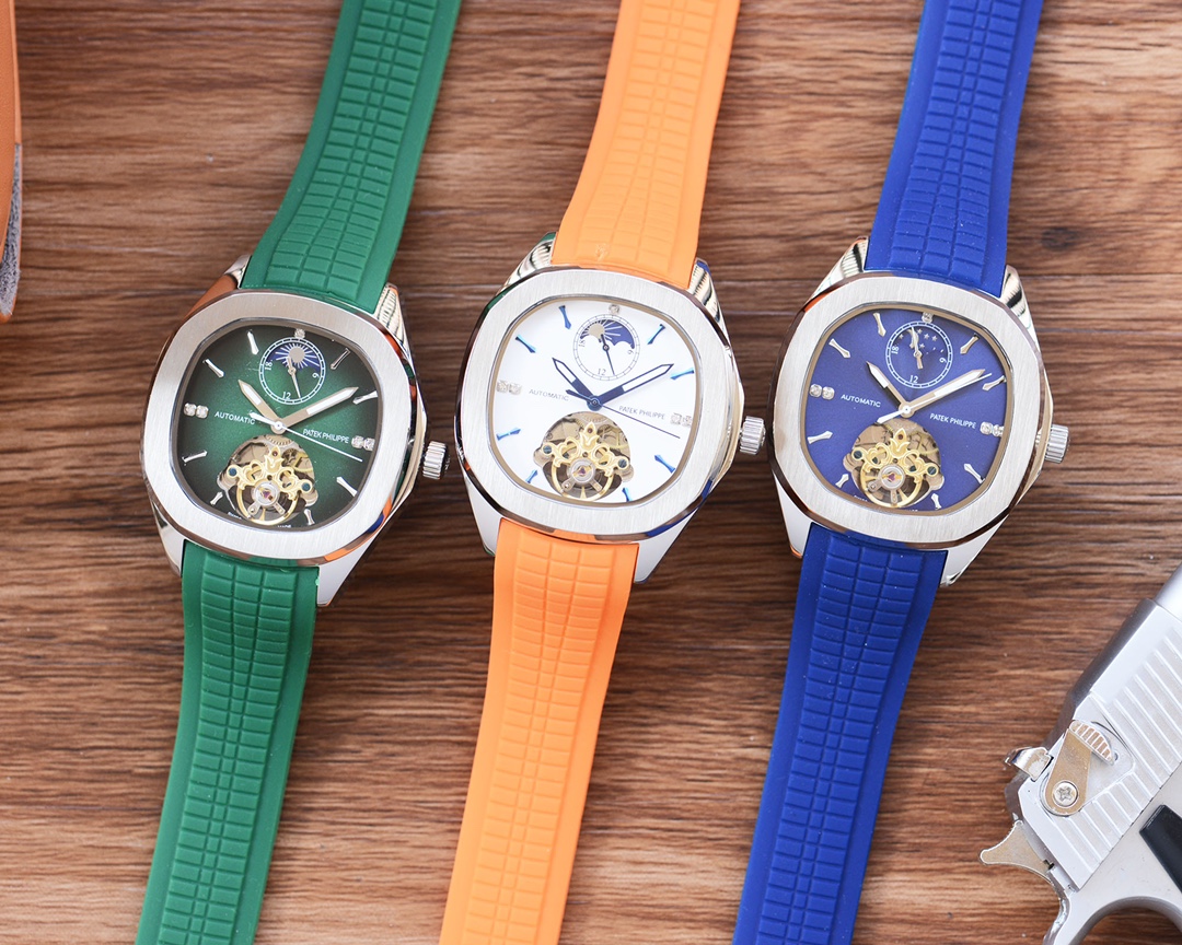 540 Kim Baekdong
Men LOVE Flywheel WATCH ??
[Latest] : Patek Philippe ?? best design ?? Exclusive launch ??
?? Type ?? : Fine men's watch
[Strap] : Rubber strap
?? Movement ?? : High-end automatic mechanical movement
?? Mirror ?? : Mineral-reinforced glas