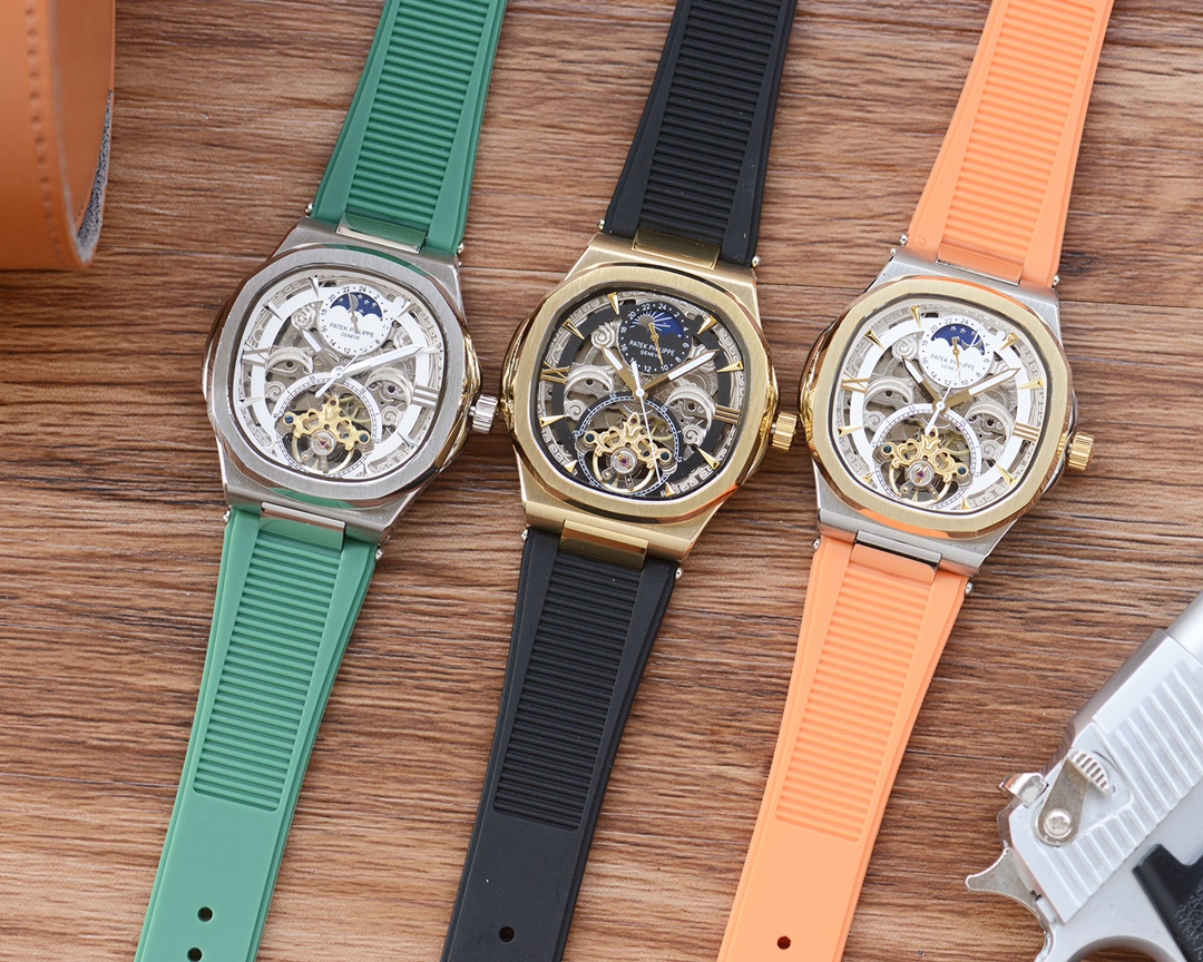 540 Kim Baekdong
Men LOVE Skeletonized WATCH ??
[Latest] : Patek Philippe ?? best design ?? Exclusive launch ??
?? Type ?? : Fine men's watch
[Strap] : Rubber strap
?? Movement ?? : High-end automatic mechanical movement
?? Mirror ?? : Mineral-reinforced 