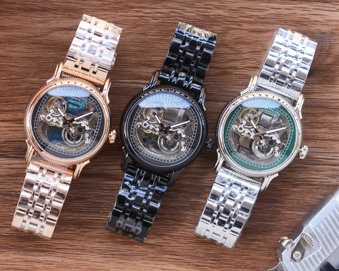 540
Men LOVE Skeletonized watch ??
[Latest] : Patek Philippe ?? best design ?? Exclusive launch ??
?? Type ?? : Fine men's watch
[Strap] : 316 stainless steel strap
?? Movement ?? : Automatic mechanical movement
[Mirror] : Mineral-reinforced glass (higher
