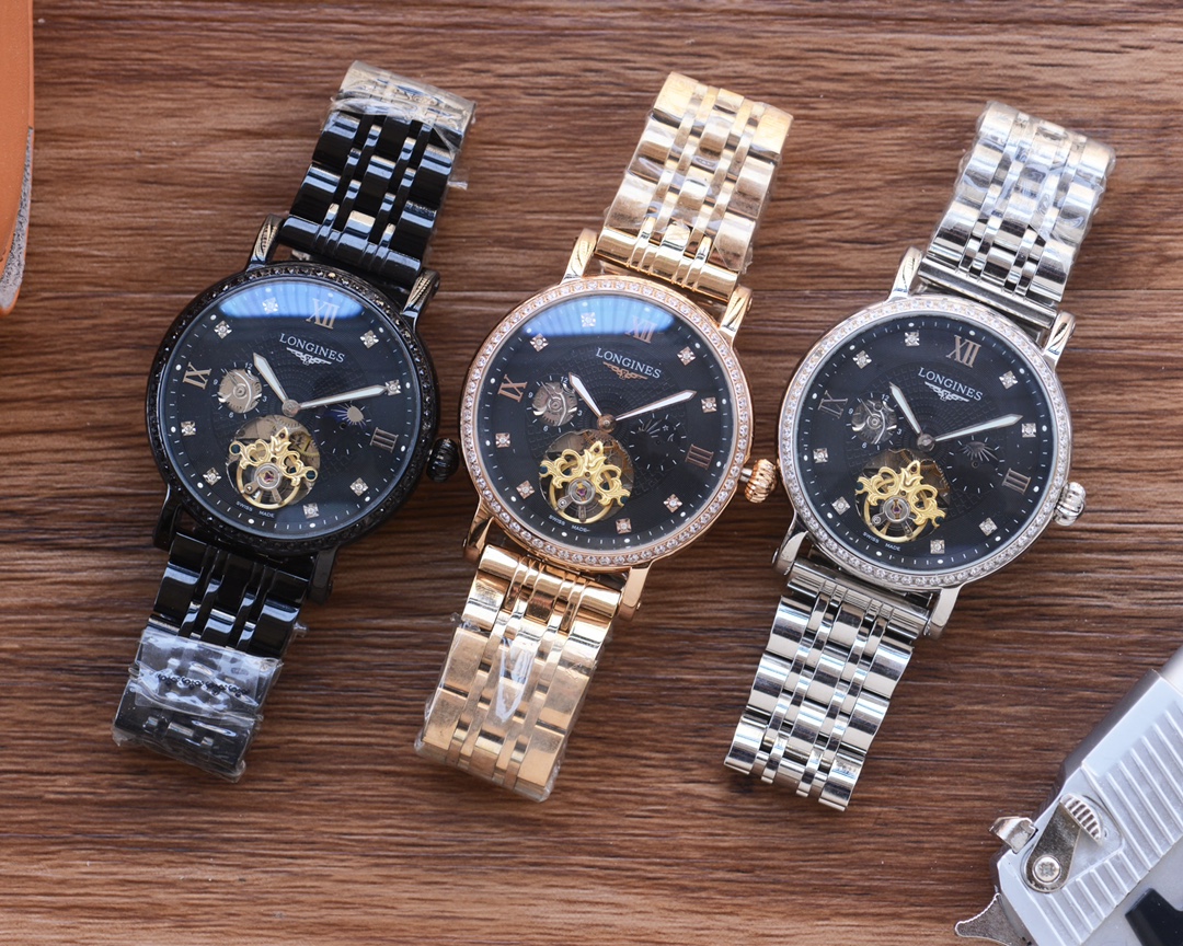 550
Men LOVE multiFUNCTION WATCH ??
[Latest] : Longines ?? Best Design ?? Exclusive Release ??
?? Type ?? : Fine men 's watch
[Strap] : 316 stainless steel strap
?? Movement ?? : High-end automatic mechanical movement
?? Mirror ?? : Mineral-reinforced gla