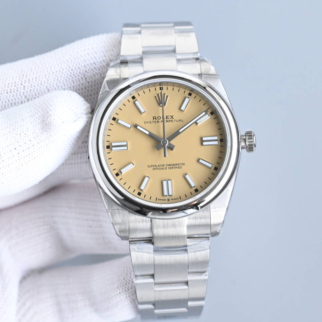 SJ 1400
HP factoty ROLEX timeless masterpiece: ??DG1
1 ? paired with the Shanghai 3230 movement, with a power reserve of 40 hours, all engravings and logos are the same as the original;
2 ? The same thickness as the original 12mm, 41mm in diameter; Suitab
