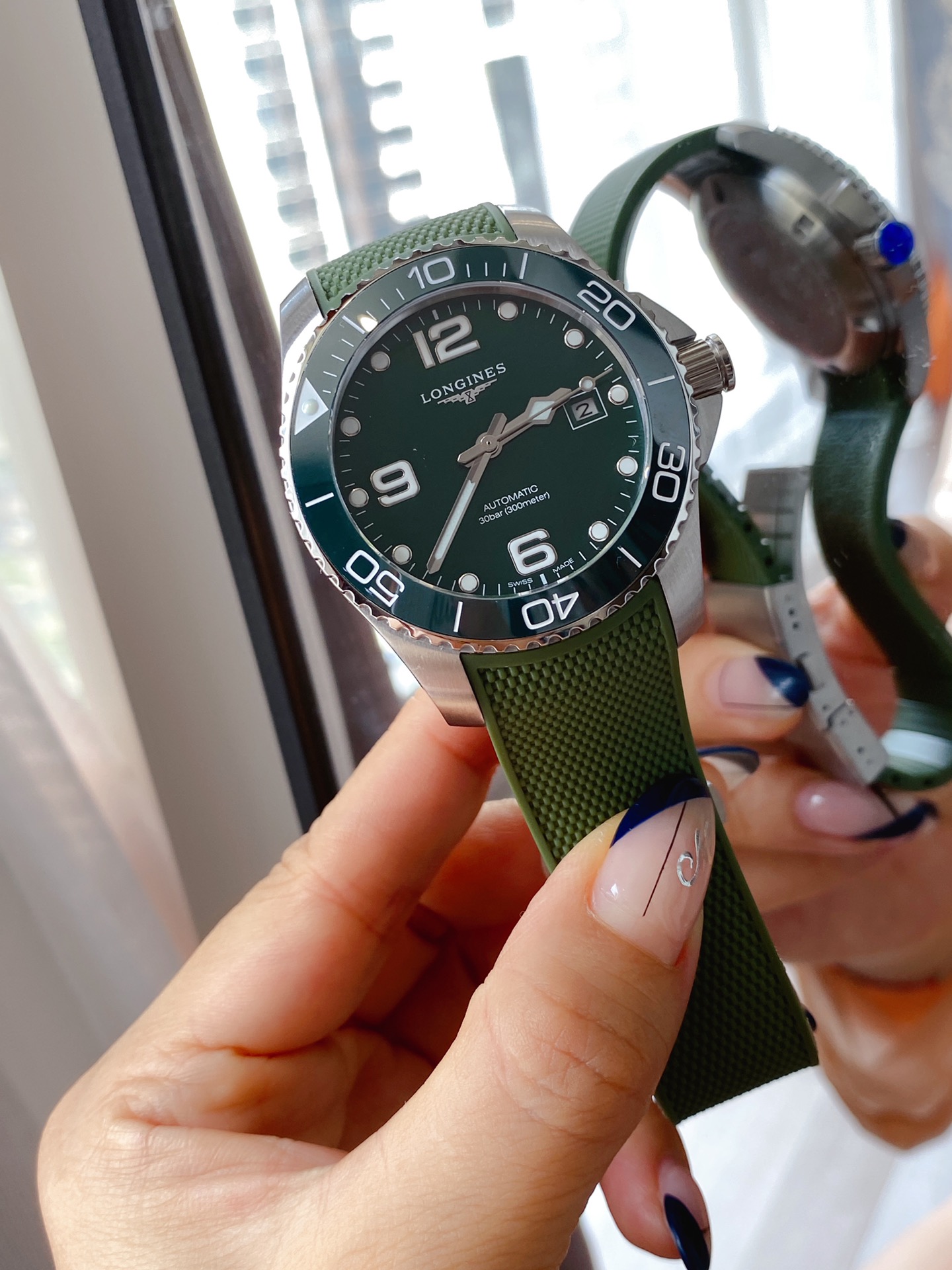 ??580 and ?? Longines Conquest Diving Ceramic bezel new model, 8205 41MM, 316 all-steel case, sapphire glass, with imported Citizen movement, accurate timekeeping with zero repair. ?? ?? ??