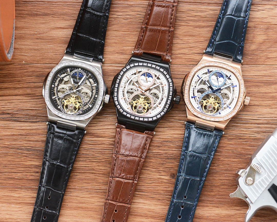 Swiss ETA quartz movement [leisurely] Double-layer sapphire glass [strong] [leisurely] Size: 28MM, welcome to FORWARD
Men LOVE skeletonized watch ??
[Latest] : Patek Philippe ?? best design ?? Exclusive launch ??
?? Type ?? : Fine men's watch
[Strap] : 31