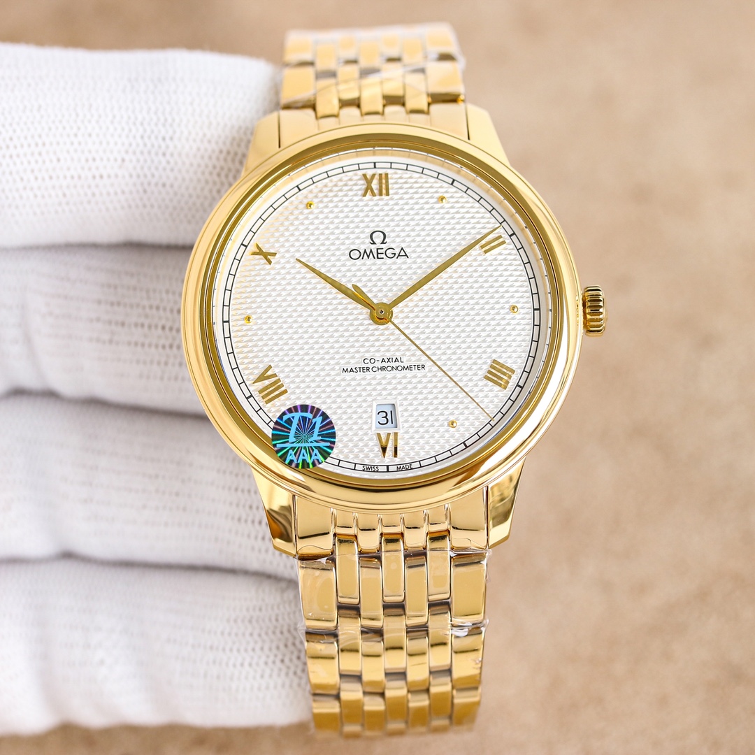 White 1350 Room 1400 All 1450
OM+Factory Omega De Ville collection
40mm Master Chronometer
?? Comes with a strap of any color
The case is made of original stainless steel and finished with the original finishing technique
The arched dial is treated with d