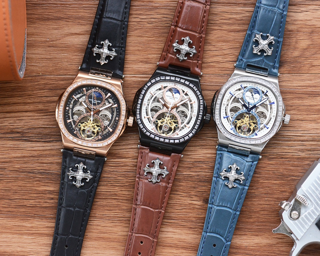 670 Kim Baekdong
Men LOVE skeletonized watch ??
[Latest] : Patek Philippe ?? best design ?? Exclusive launch ??
?? Type ?? : Fine men's watch
[Strap] : Croxide genuine cowhide strap
?? Movement ?? : High-end automatic mechanical movement
?? Mirror ?? : Mi