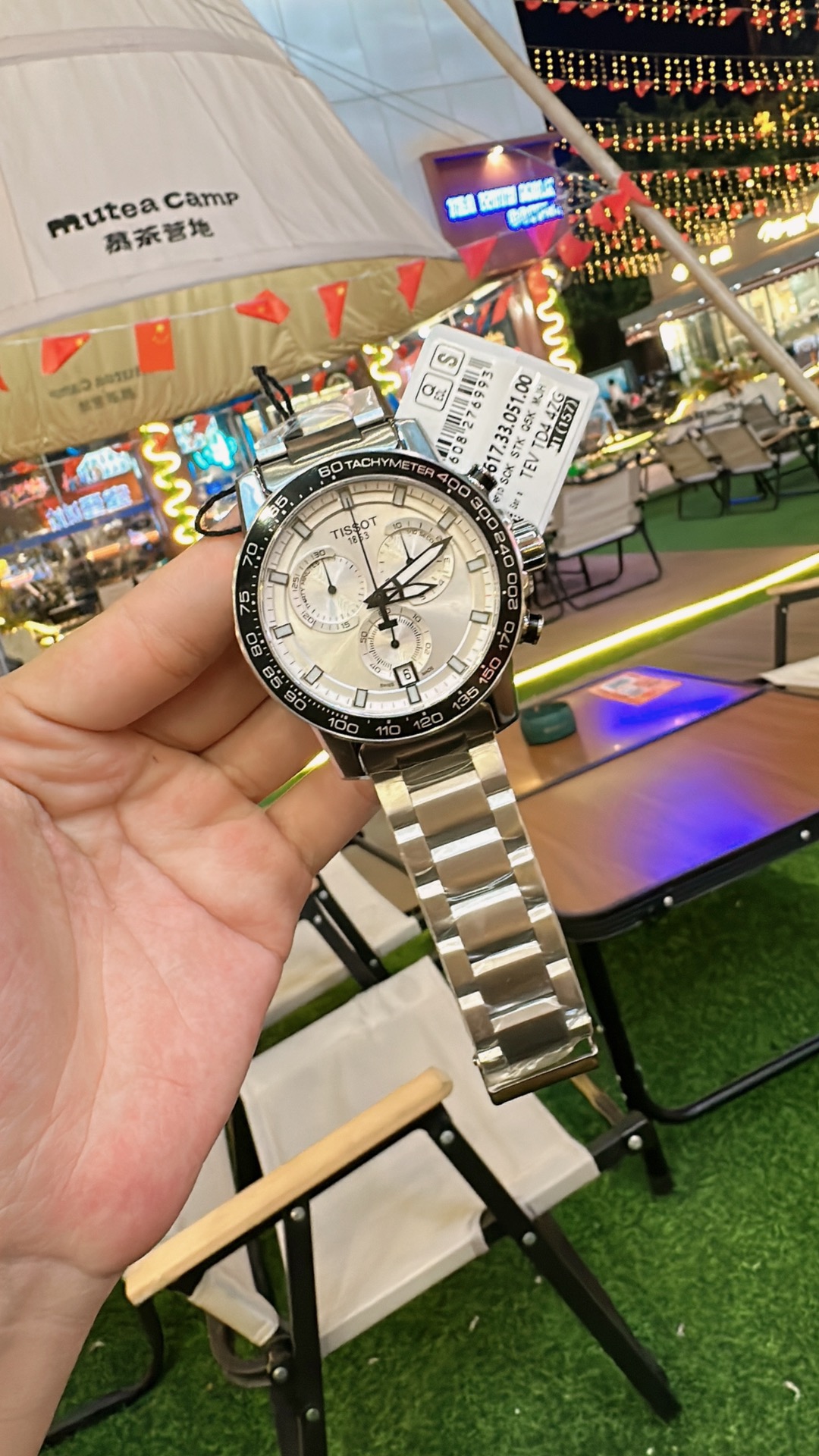?? 680
Exclusive new products available! Tissot T125 Sport men 's new model available exclusively, Counter: 5000?. More than the counter, JD, Tmall, six hands chronograph men watch, dial about 45mm, large dial and hour markers and large strap, everything 