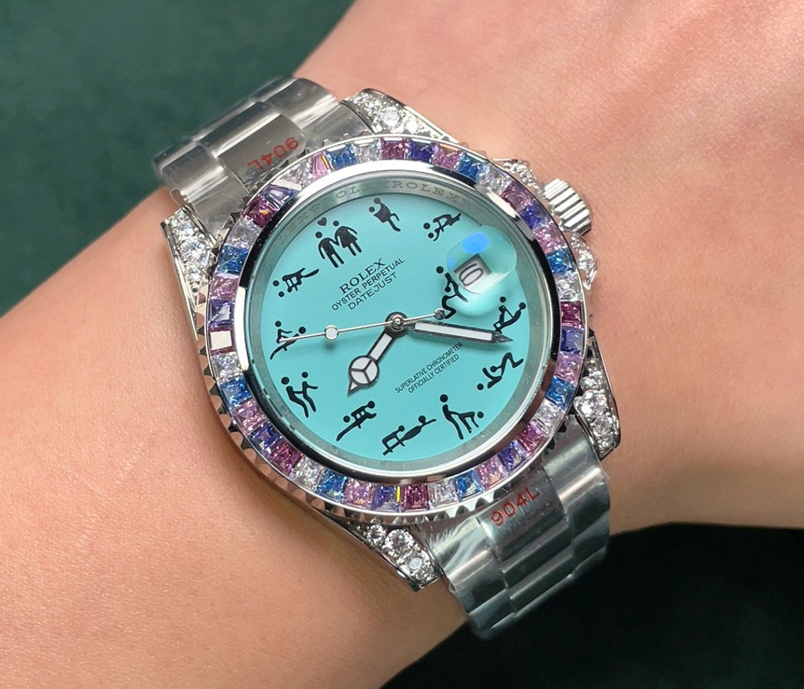 ??BOBO New ROLEX "Harugo" at the end of the 17th century, to satisfy the nobility 'pursuit of luxurious art, European watchmakers specially painted the Harugo pattern on their watches, and thus the magnificent "Harugo" was born ?? Rolex top plaything drug