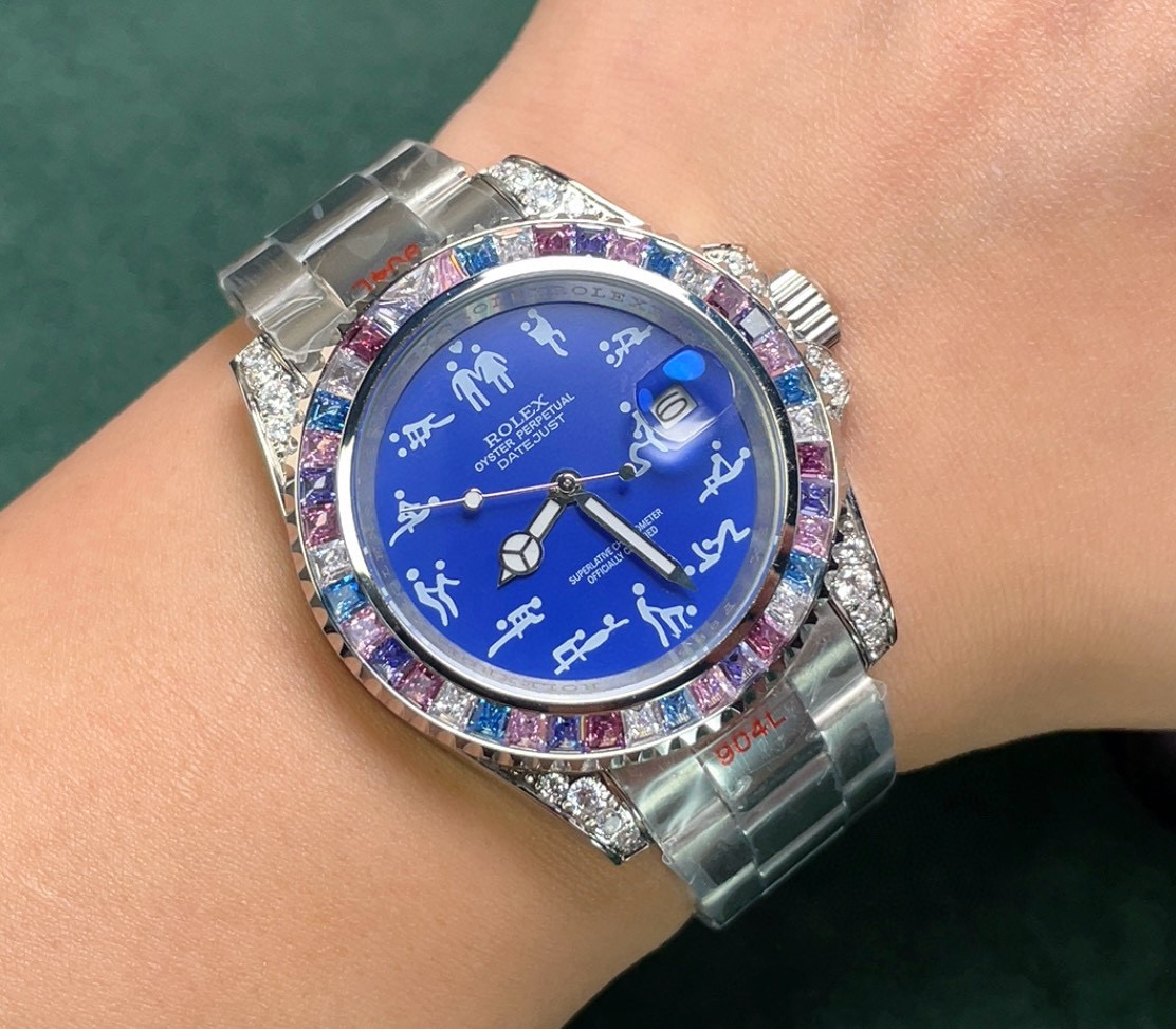 ??BOBO New ROLEX "Harugo" at the end of the 17th century, to satisfy the nobility 'pursuit of luxurious art, European watchmakers specially painted the Harugo pattern on their watches, and thus the magnificent "Harugo" was born ?? Rolex top plaything drug