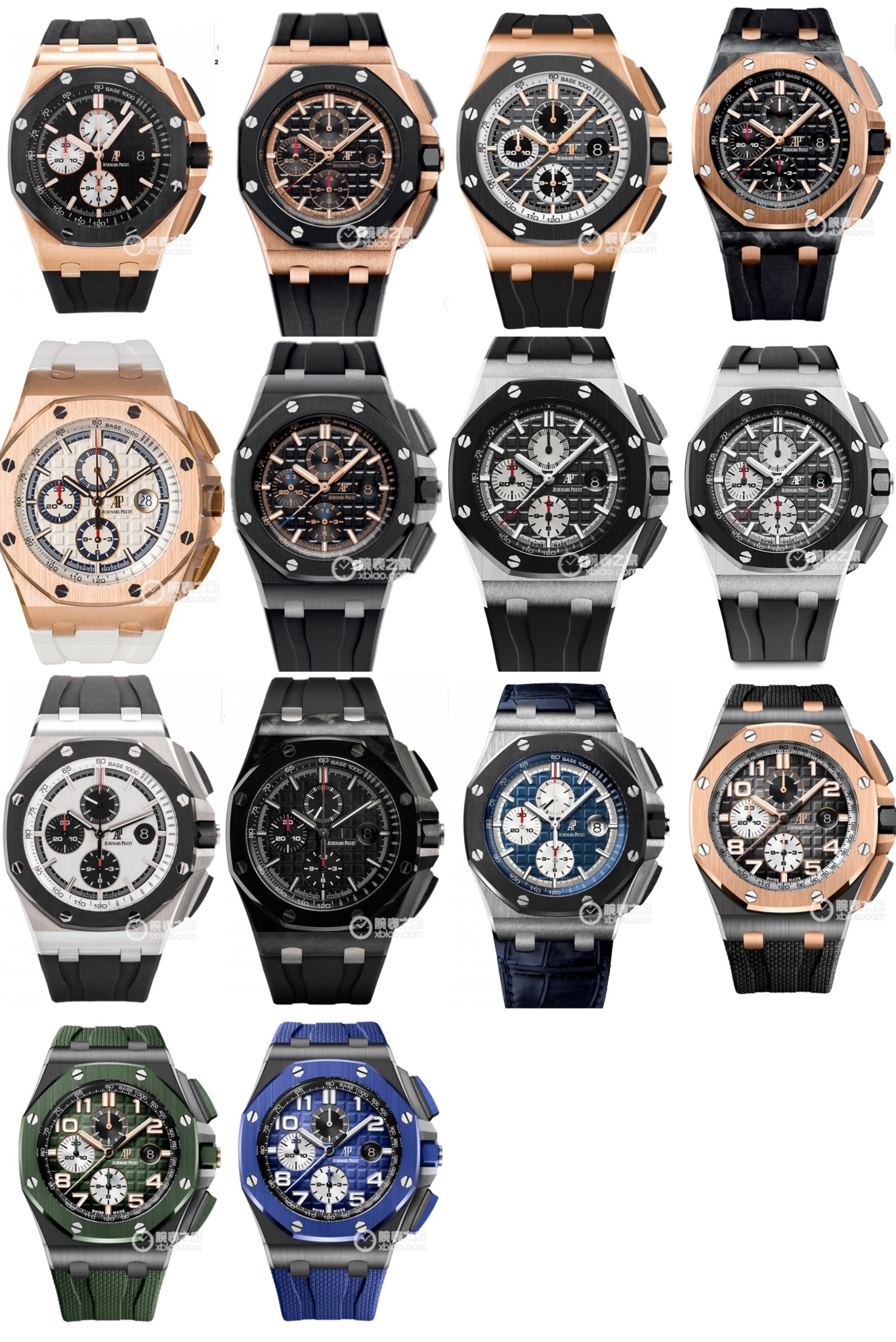 HBF FACTORY 12 seconds ceramic bezel ?? version ???????? Audemars Piguet Royal Oak Offshore Royal 26041, top piece no FAKE at first glance "JF FACTORY ORIGINAL FOUNDATION RESEARCH and DEVELOPMENT Breakthrough barriers" Break the original blockade technolo