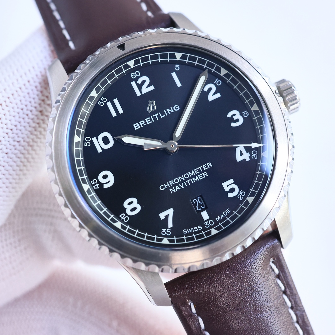 1200?? [Full pack with free shipping]
BLS Breitling Aviator Legend Series ??BN8 classic, simple and elegant design, stylish and elegant, automatic mechanical watch, with 2824 movement, accurate timekeeping and stable performance. Case diameter of [41mm], 