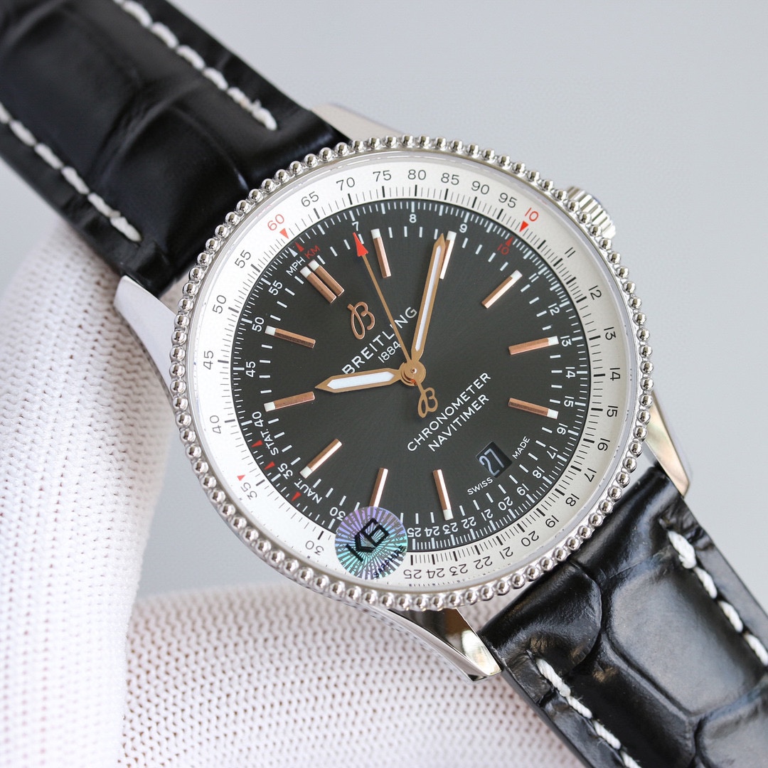 SJ 1250
BLS BREITLING Aviation Chronograph 1 Series ?? In stock!! Another space pilot's watch is born! The new Breitling features four key elements: robustness, functionality, precision and aesthetics. It is a professional watch designed for challenging t