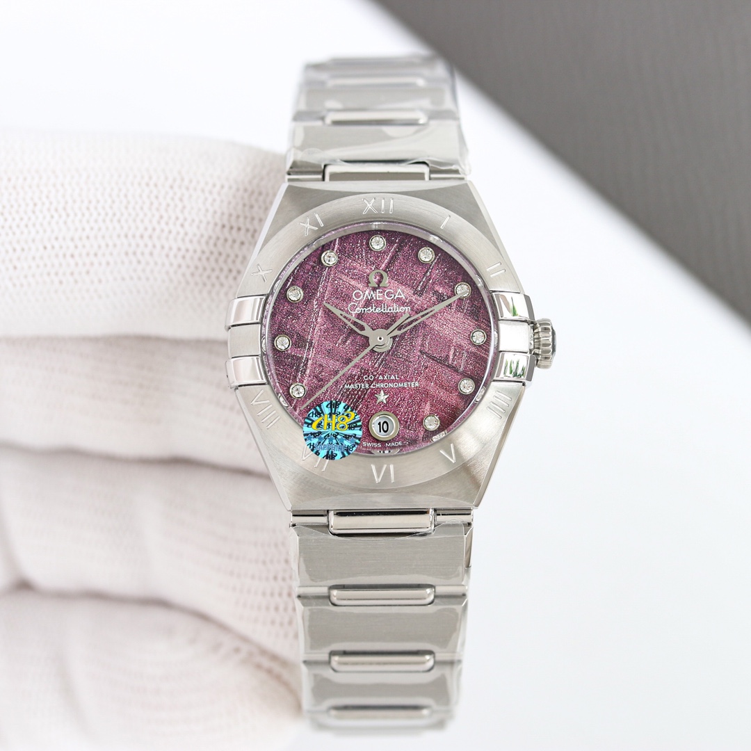 White steel 1300 diamonds ?50 rooms ?50 All gold ?100
New [Celebrating][Celebrating] Leading the perfect fifth generation Omega Constellation (29mm)! Original disassembly, all-round synchronization with official! More meticulous aesthetic design and more 
