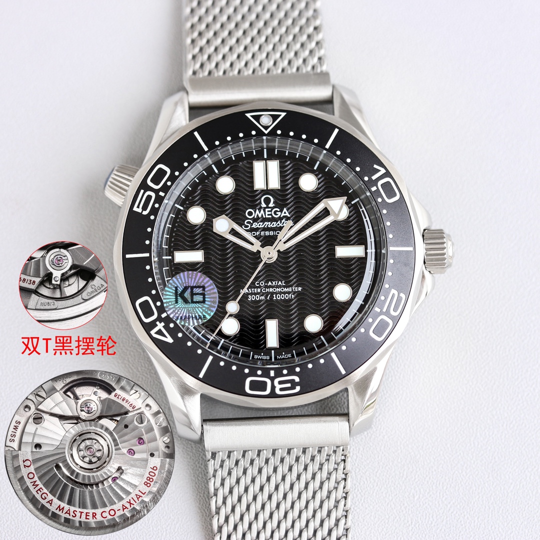 Tape 1300 Steel Tape 1400 (send tape)
James Bond star same. Order and get a pair of original tape straps!
?? The new model features a 42mm stainless steel case with arched sapphire crystal and comes with a mesh bracelet. Simple dials without date Windows 