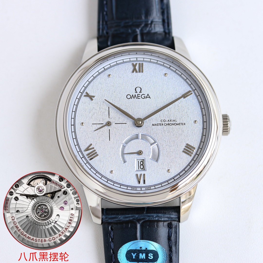 SJ production 1400
From YMS: OMEGA ??VC9 Third generation De Ville Elegance makes a grand debut
1? The latest Omega De Ville collection Elegance small seconds automatic mechanical men's steel strap new upgraded version 41 diameter synchronized official we
