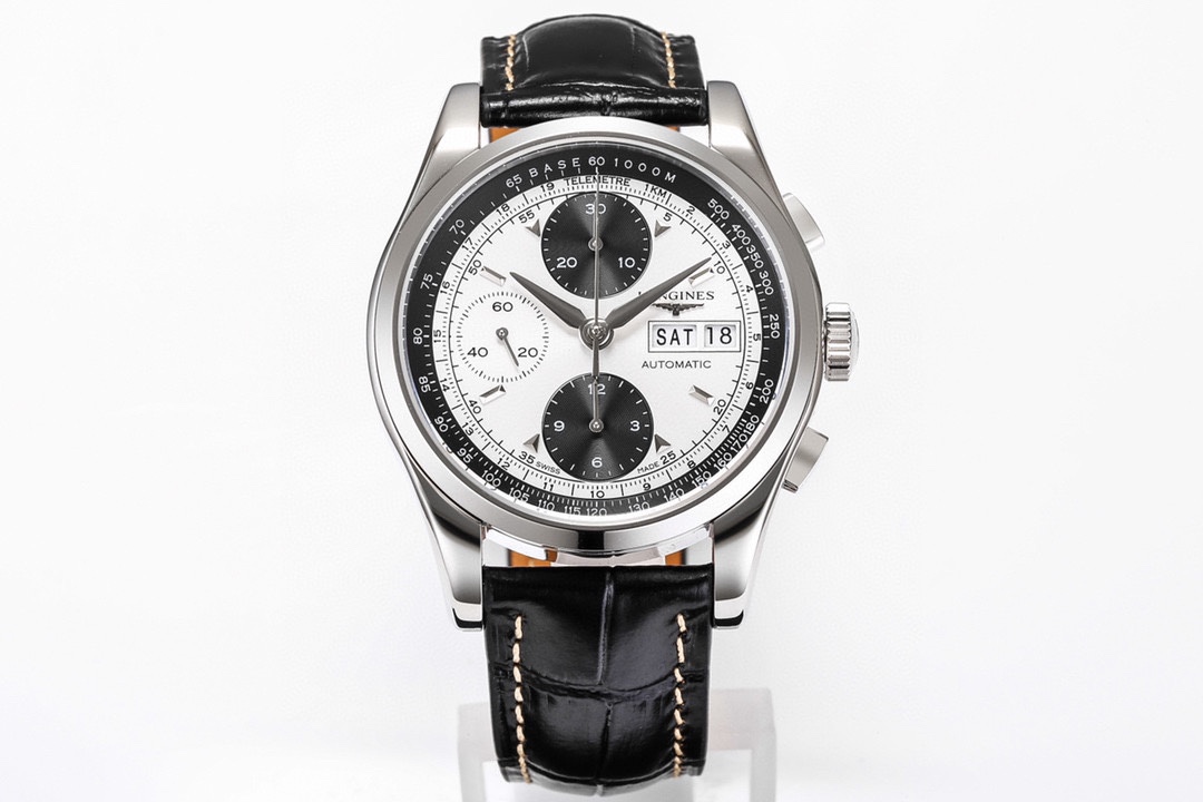 Produced by TW 1200
TW Taiwan FACTORY produced LONGINES ???LM1 Classic Reissue series men WATCH real shot perfect quality feel classic movement 7750 automatic Chronograph mechanical movement 316L stainless steel case Sapphire glass mirror imported small r