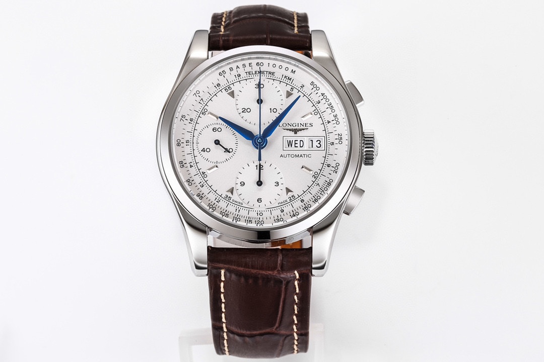 Produced by TW 1200
TW Taiwan FACTORY produced LONGINES ???LM1 Classic Reissue series men WATCH real shot perfect quality feel classic movement 7750 automatic Chronograph mechanical movement 316L stainless steel case Sapphire glass mirror imported small r