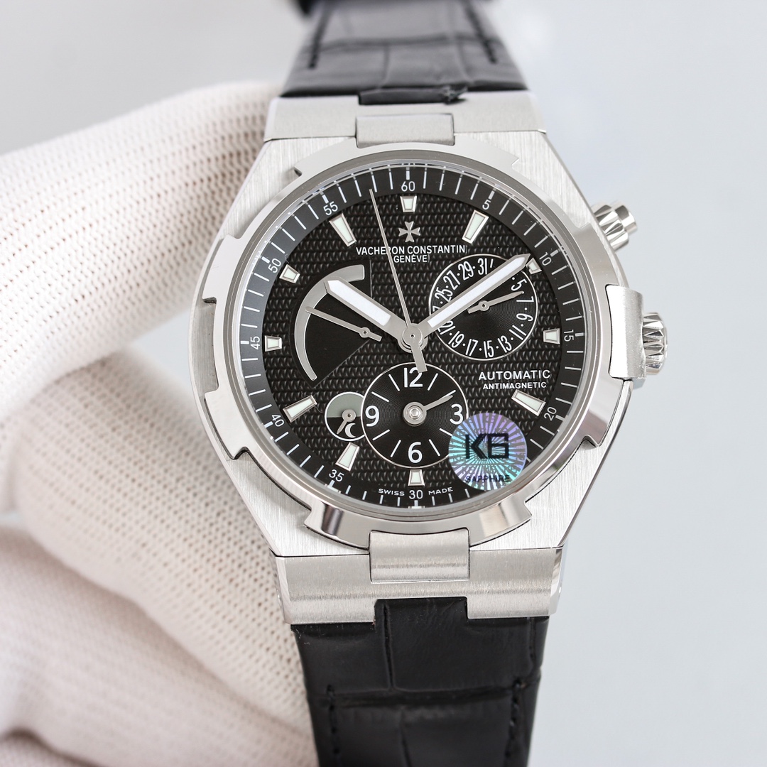 Belt tape: White shell 2100, Gold shell 2200
Steel belt: White shell 2600, Gold shell 2700
[New 9F Factory] Vacheron Constantin VC Four Seas (47450) multifunctional automatic mechanical watch for men!
MIYOTA Modified all-in-one movement 28,800 oscillation