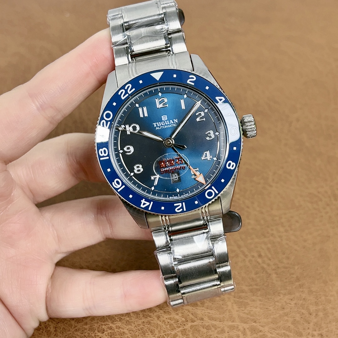 [LS production] ??450TUGUAN Conquest Diving series, original mold of the entire watch accessories, completed in 10 months, the strongest version on the market, 41mm in diameter, 12mm in thickness, ceramic bezel and dial color consistent with the genuine, 