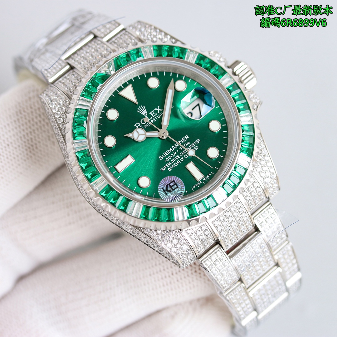 2550
C LATEST style, high-end new product, ROLEX Submariner series ??MK1 upgraded version, with the genuine ETA2824 all-IN-ONE machine, quality guaranteed! Clean Factory /C factory Rolex 124060 submariner Black Submariner 40mm, upgraded version, solid cen