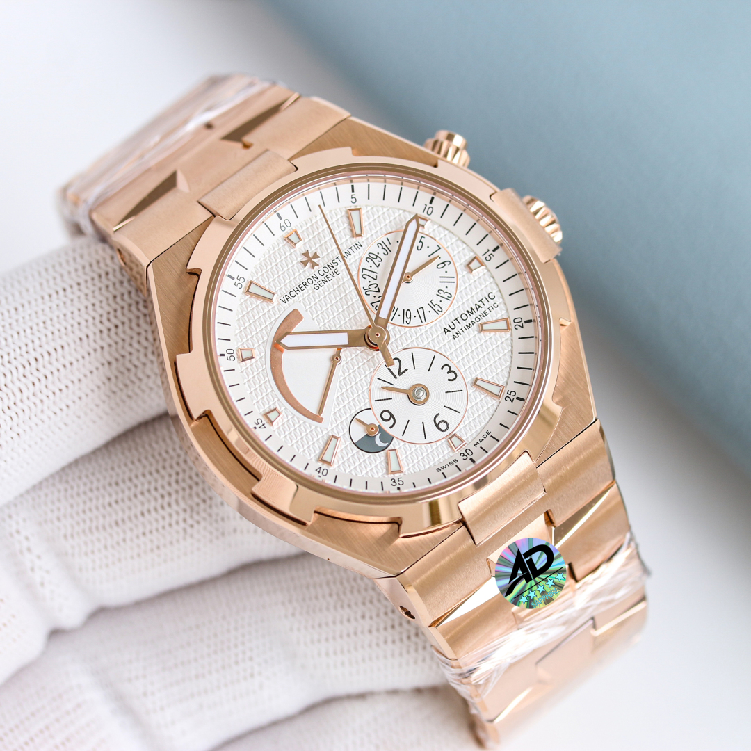 9F, belt/tape: White 2100??- Gold 2200??
9F, steel strap: White 2600??- Gold 2700??
[New 9F Factory] Vacheron Constantin VC Four Seas (47450) multifunctional automatic mechanical watch for men!
MIYOTA movement modified all-in-one movement 28,800 oscillati