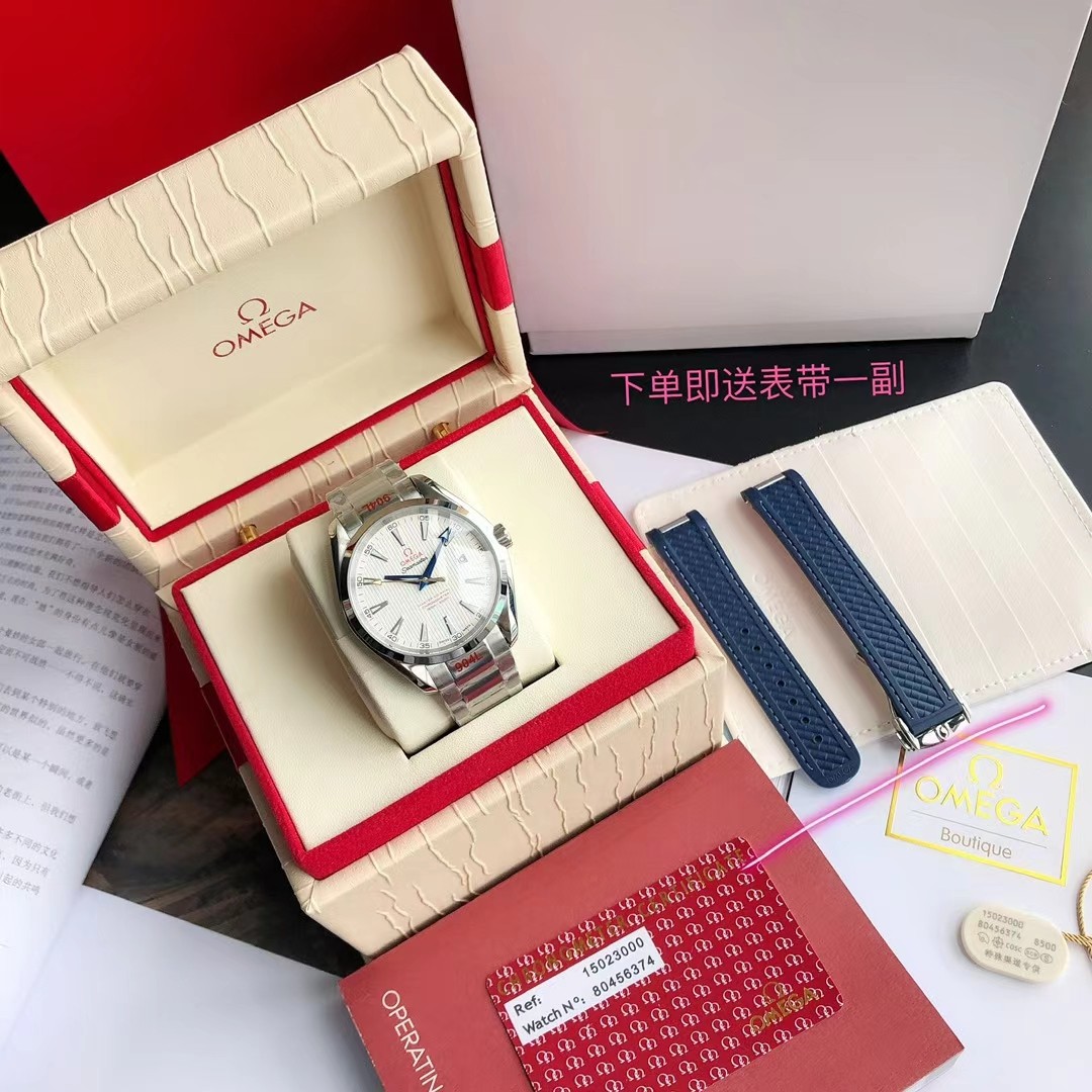 GD PRODUCE, welfare bestseller ?? return
Steel strap ?? One watch case with two types of bracelets
[Ocean Charm Classic bestselling] GD from Citizen exclusive - Omega Seamaster Aqua Terra 150M watch Classic timeless design with Omega brand characteristics