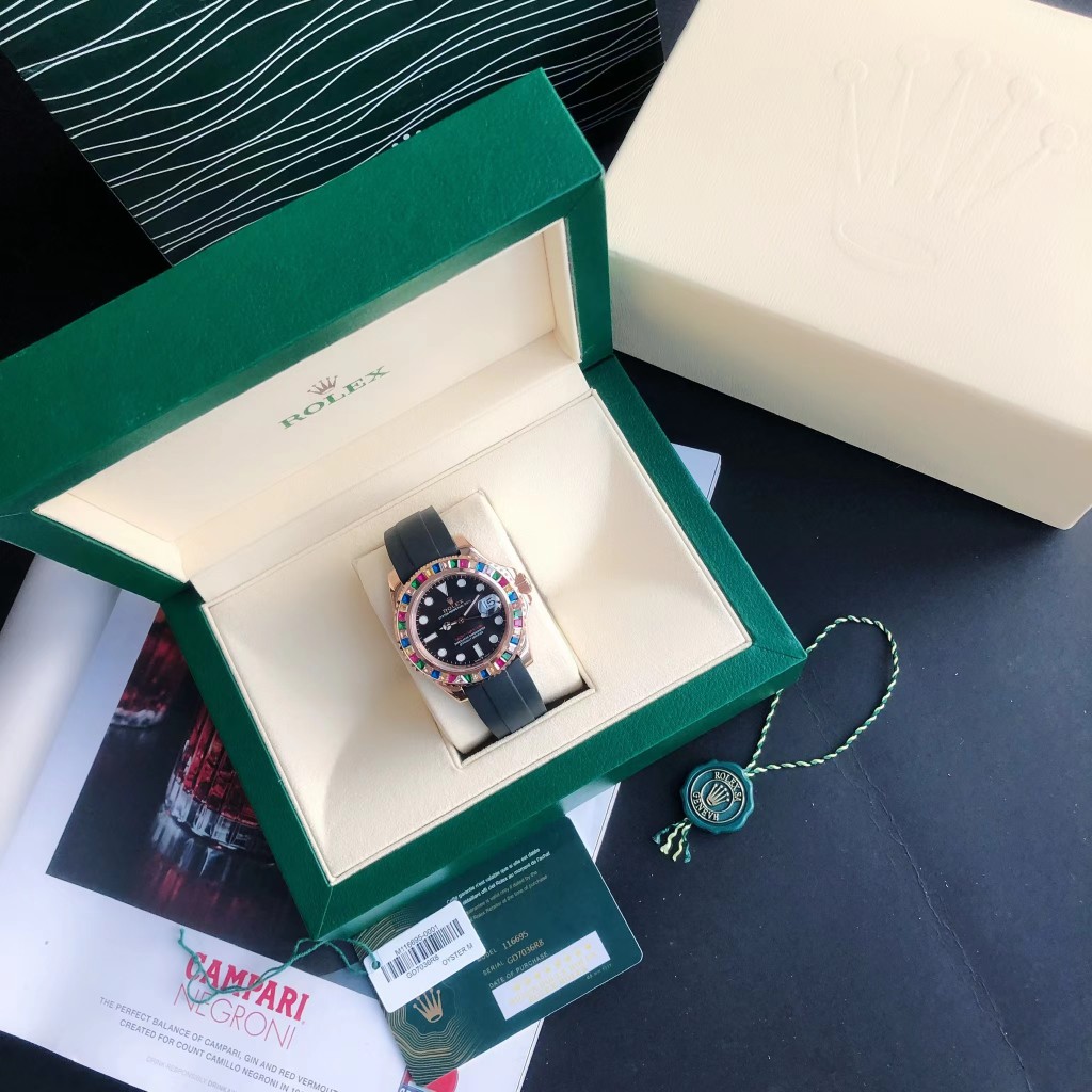 Bestseller return ? ? ?? Classic Master ONCE and for all ??GD Rolex Yachts Master 40mm watch series shipped, in line with its brand characteristics, with rubber strap and original clasp ?? Movement ?? Equipped with GD dedicated manufacturing 0? Refurbishi