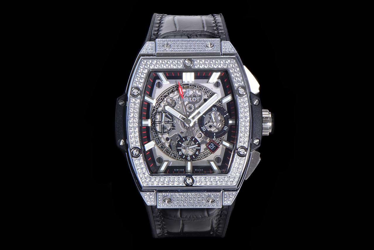 HUBLOT
Hublot. BIG BANG Chronograph SPIRIT OF BIG BANG collection watch! Hubiot, inspired by racing, presents a new Spirit of Big Bang limited edition watch! Details: The new Spirit of Big Bang watch combines all the iconic elements of the Spirit of Big B