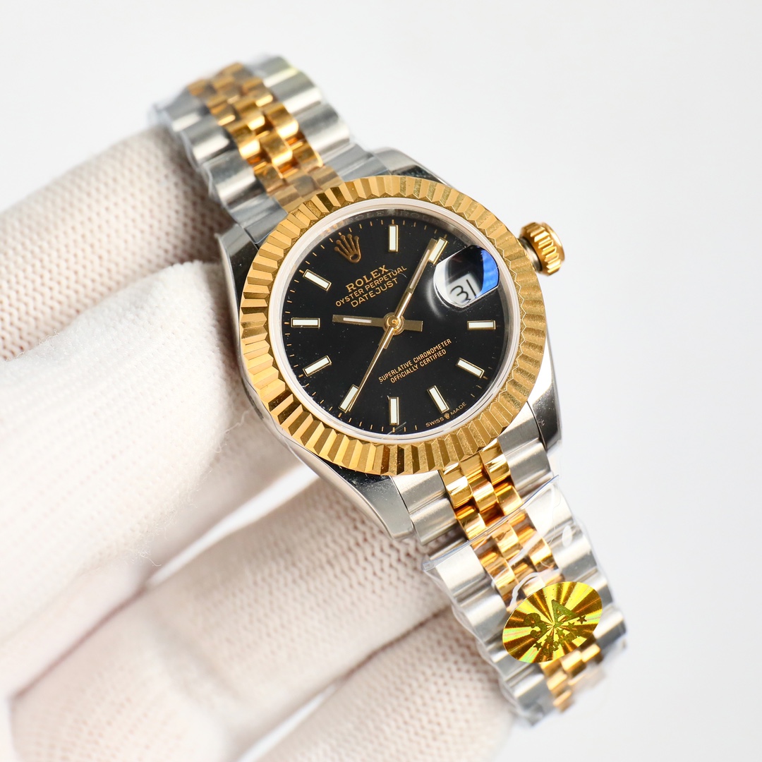 White case 1050 Intermediate gold 1100 (with diamonds plus 50)
[3A Factory Factory 's new masterpiece highly recommended Official 1:1] The latest Lao. Rolex women's Datejust 28MM watch!
1 ? The case diameter remains the same as the original 28MM, made of 