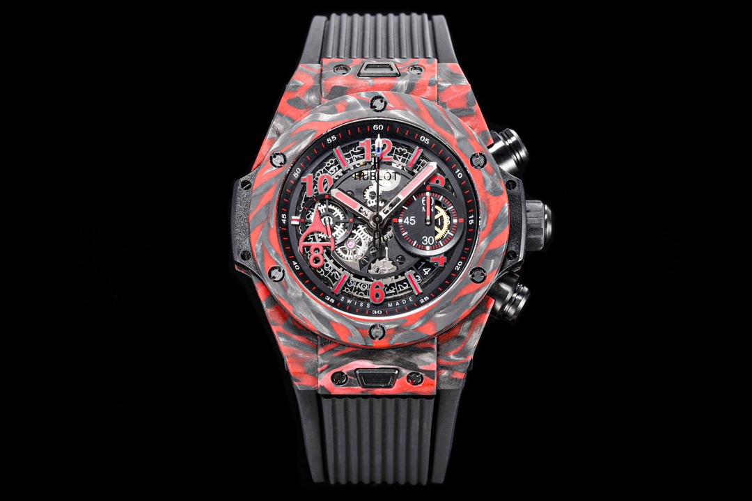SJ Release 2550
The HB Hublot Big Bang series carbon fiber watch is available in limited quantities
New masterpiece Limited Edition of 28 pieces, ?? HB1 only in China
The new model features a new carbon fiber case made from a special carbon fiber material