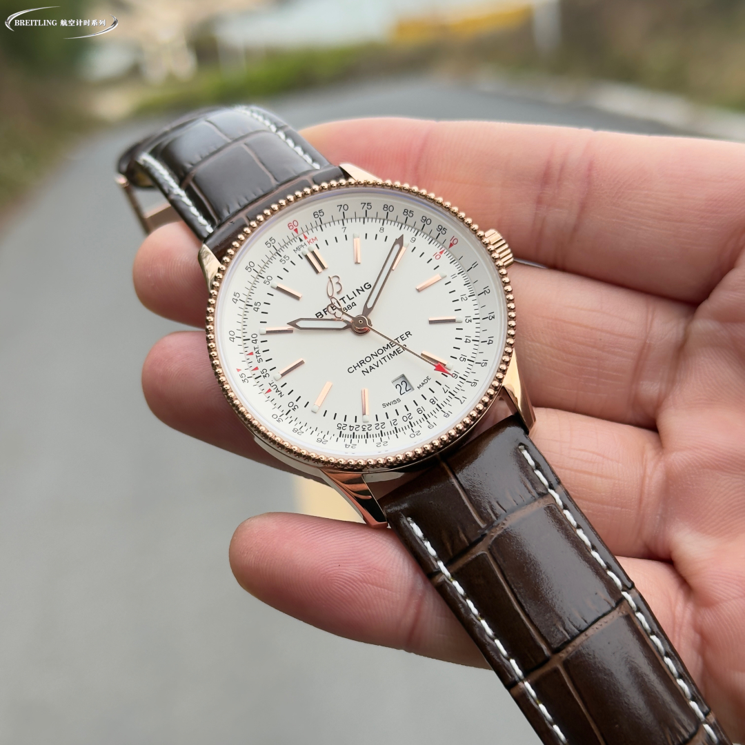 Gold and white: Belt 1350??- steel 1450??
BLS true feelings performance, exclusive 2.0 upgraded version! The BREITLING Aviation Chronograph collection is here!! Another space pilot's watch has been born! The new Breitling features four key elements: robus