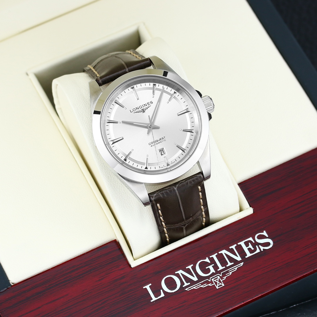 Uni-president 620??
New LONGINES- Longines Conquest Movement collection ??
[Movement] Equipped with the Japanese Citizen 8215 automatic mechanical movement, the improved version is technologically mature and very stable with a power reserve of up to 48 ho