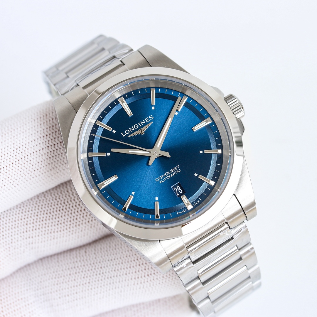SJ produced 950
It took half a year to strongly recommend an elegant refresh | 2024 new product debut
LONGINES??VS5 Conquest Joy collection ?? Elegant silver/Classic black/Versatile green/Deep blue/Premium Coffee
Original mold 1:1, 41mm size ??316 stainle