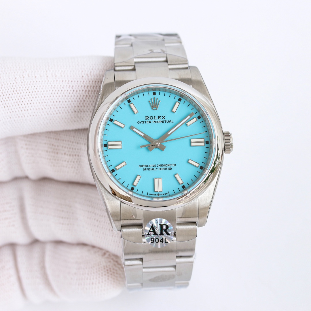 2824 movement :1050
AR Rolex Oyster Perpetual in Color ? ?
We always uphold high quality, high aspect ratio [strong][strong][strong]
For the benefit of all watch enthusiasts!
There are both 36mm and 41mm to choose from, the 2824 movement is used for stabl