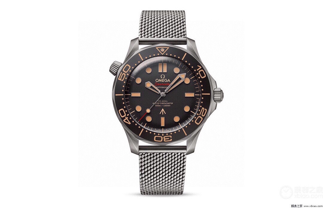 2824 movement steel case: 1250
V3 version upgrade, original mold opening, top market version! Omega Seamaster 300 Bond 007- No Time to die release original mesh belt, developed as genuine. The new case back features the NAIAD with the original imported mo