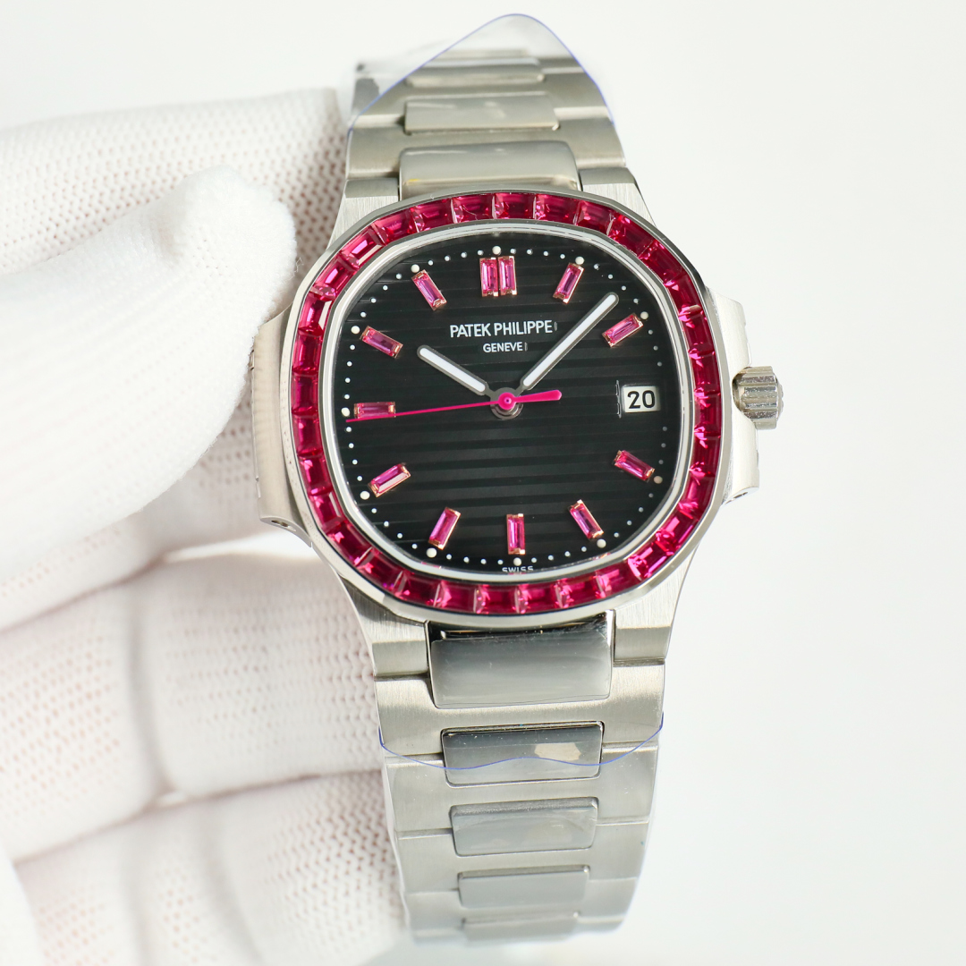 Produced by GR 1800
GR Dream LOVE watch Patek Philippe PP ???R69 Hidden model Nautilus GR Factory??2025 latest masterpiece Patek Nautilus 5711 series High appearance LEVEL women's WATCH, ceiling style, Eight diamond COMPLETE ?? [2025 Super divine Masterpi
