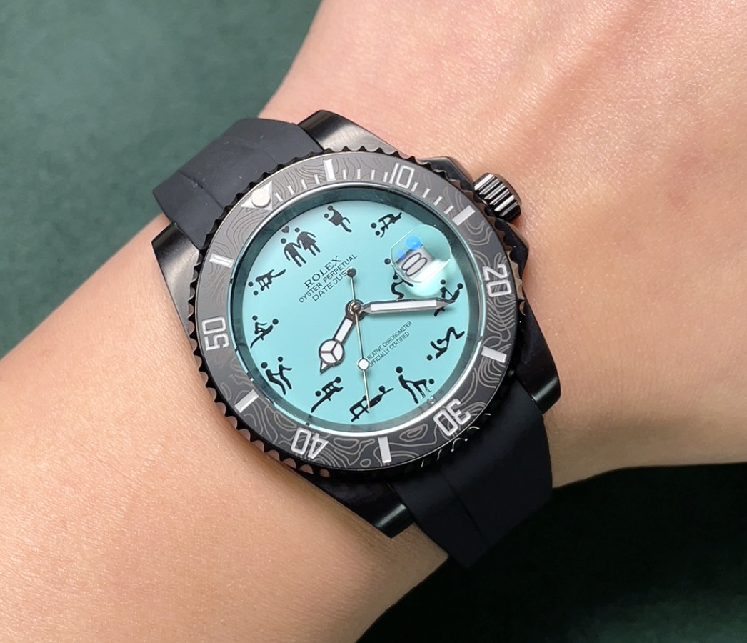 ??BoBo new ROLEX "Harugo" at the end of the 17th century, European watchmakers specially painted the Harugo pattern on their watches to satisfy the noble pursuit of luxury art, and thus the magnificent "Harugo" was born ?? RoLEX top toy drug, dislike the 