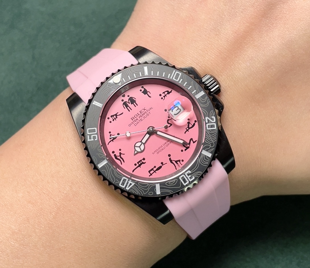 ??BoBo new ROLEX "Harugo" at the end of the 17th century, European watchmakers specially painted the Harugo pattern on their watches to satisfy the noble pursuit of luxury art, and thus the magnificent "Harugo" was born ?? RoLEX top toy drug, dislike the 