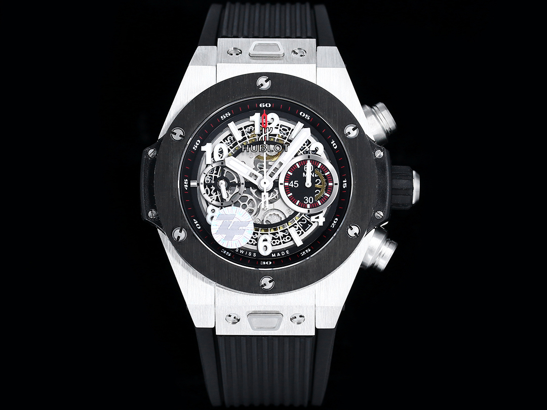 ??ZF HUBLOT ? HUBLOT ?? HUblot -- brave and fearless, PUNCH to STRIKE, abbreviated as "HUB" "HuBLOT", BigBang Element Material Chronograph v2 version ? The case is made of imported 316 stainless steel material, the design is explosive ? Equipped with 7750
